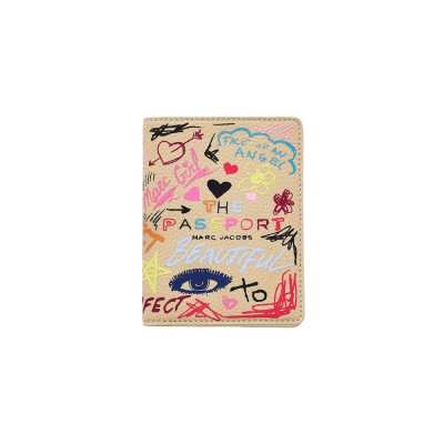 THE PUNK SCRIBBLE PASSPORT CASE